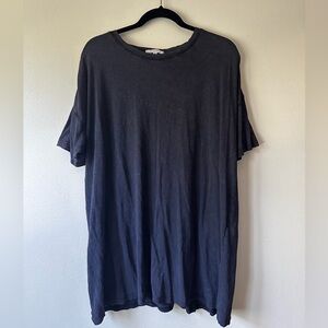 Z Supply Delta Dress, Washed Black, Size M